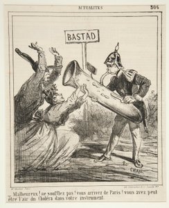Unglücklicher! Blasen Sie nicht!