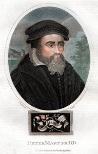 Pietro Martire Vermigli 1499-1562, italienischer Theologe, 1816