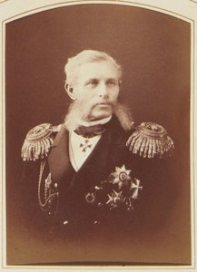 Porträt des Admirals Grigory Ivanovich Butakov (1820-1882)