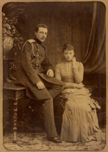 Großfürst Michael Michailowitsch von Russland und Großfürstin Anastasia Michailowna von Russland von Charles Bergamasco