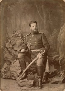 Porträt von Großherzog Wladimir Alexandrowitsch von Russland von Charles Bergamasco