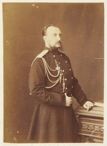 Porträt des Großherzogs Nikolai Nikolajewitsch von Russland