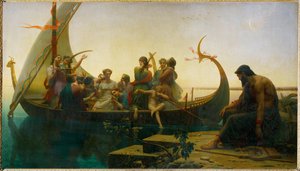 Der Abend oder die verlorenen Illusionen von Charles (after) Gleyre