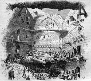 Der Einsturz des Pavillons von Vincennes, 29. November