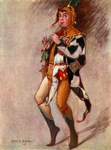 Zwölfte Nacht: Feste, der Clown, Mr. Courtice Pounds von Charles A. Buchel