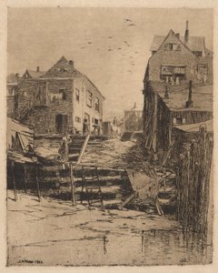 Eine Ecke von Portland von Charles A. Platt