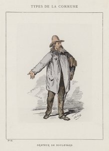 Boulevardredner von Charles Albert d Arnoux Bertall