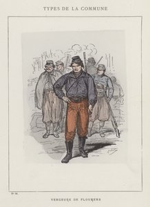 Vengeurs de Flourens von Charles Albert d Arnoux Bertall