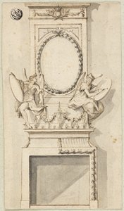 Entwurf für ein Kaminstück von Charles Alfred Stothard