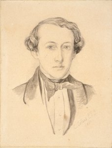 Porträt von Sir John Everett Millais, 1850
