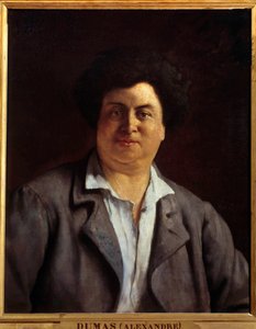 Porträt des Schriftstellers Alexandre Dumas père