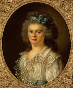 Porträt einer Dame von Charles Amedee Philippe van Loo