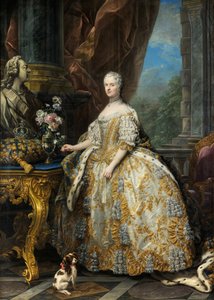 Marie Leszczinska, Königin von Frankreich (1703-1768) von Charles André van Loo
