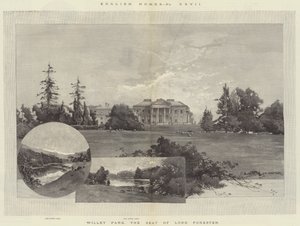 Englische Häuser, Willey Park, der Sitz von Lord Forester