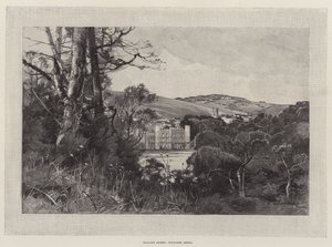 Englische Häuser, Wycombe Abbey von Charles Auguste Loye