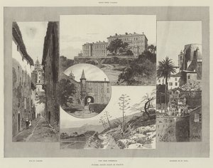 Hyeres, Südküste Frankreichs von Charles Auguste Loye