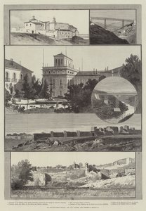 Im Südwesten Spaniens, auf der Zafra und Huelva Eisenbahn von Charles Auguste Loye