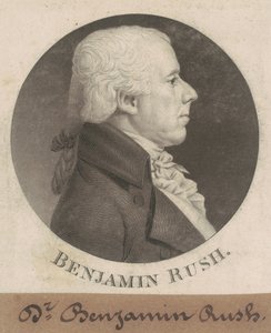 Benjamin Rush von Charles B. J. Févret de Saint Mémin