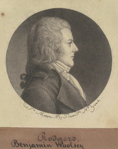 Benjamin Woolsey Rogers von Charles B. J. Févret de Saint Mémin