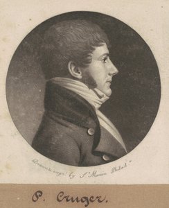 Bertram Peter Cruger von Charles B. J. Févret de Saint Mémin
