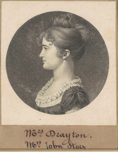 Elizabeth Porcher Gaillard Stoney von Charles B. J. Févret de Saint Mémin