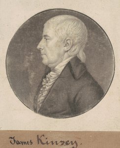 James Kinsey von Charles B. J. Févret de Saint Mémin