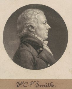 John Cotton Smith von Charles B. J. Févret de Saint Mémin