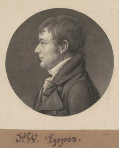 John Wayles Eppes von Charles B. J. Févret de Saint Mémin