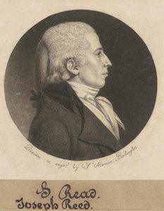 Joseph Reed, Jr. von Charles B. J. Févret de Saint Mémin