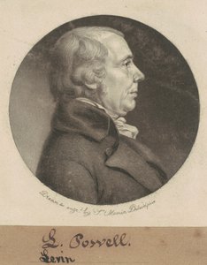 Leven Powell von Charles B. J. Févret de Saint Mémin