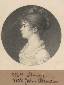 Mrs. William Drayton von Charles B. J. Févret de Saint Mémin