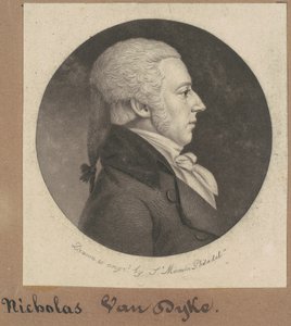 Nicholas Van Dyke von Charles B. J. Févret de Saint Mémin