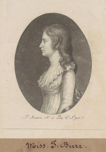 Theodosia Burr von Charles B. J. Févret de Saint Mémin