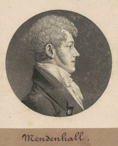 Thomas Mendenhall, Jr. von Charles B. J. Févret de Saint Mémin