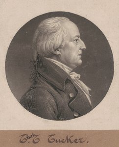 Thomas Tudor Tucker von Charles B. J. Févret de Saint Mémin