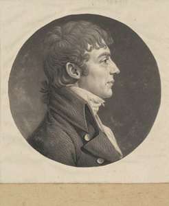 Unbekannter Mann von Charles B. J. Févret de Saint Mémin