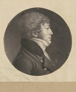 Unbekannter Mann von Charles B. J. Févret de Saint Mémin