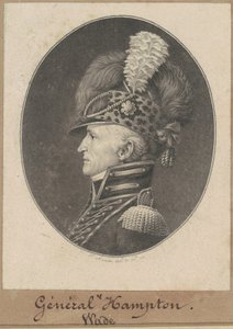 Wade Hampton von Charles B. J. Févret de Saint Mémin