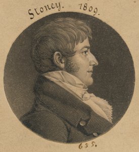 John Stoney von Charles Balthazar Julien Févret de Saint-Mémin