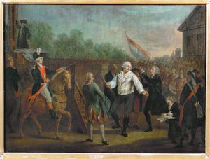 Ludwig XVI. am Fuß der Guillotine, 21. Januar