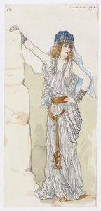 Holmès - La montagne noire - Kostümentwürfe von Charles Bianchini - 14. Orientale von Syrien