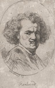 Porträt von Rembrandt, 1859