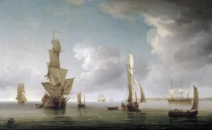 Navigation in der Themsemündung (England), große Vielfalt an Booten und Beschreibung der englischen Küste