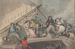 Die Margate Hoy, 12. Januar 1795