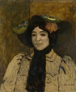 Porträt einer Frau, um 1900