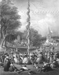 Der Maibaum, 1866