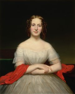 Porträt von Fidelia Marshall, ca. 1840