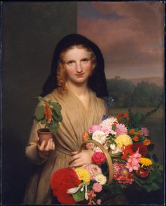 Das Blumenmädchen von Charles Cromwell Ingham