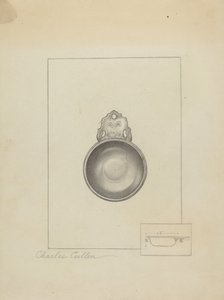 Zinnschale von Charles Cullen