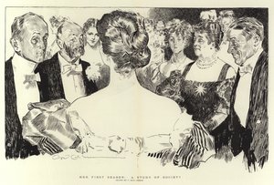 Ihre erste Saison, eine Studie der Gesellschaft von Charles Dana Gibson